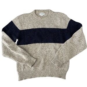 Vintage Northern Traders Wool Sweater Stripe Made in USA | Mens XL